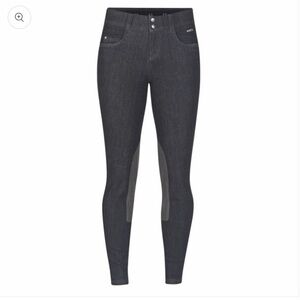 Kerrits Women's Stretch Denim Knee Patch Breech